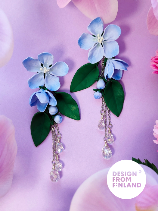 Kaunotar-korvakorut - "Something Blue" - iso